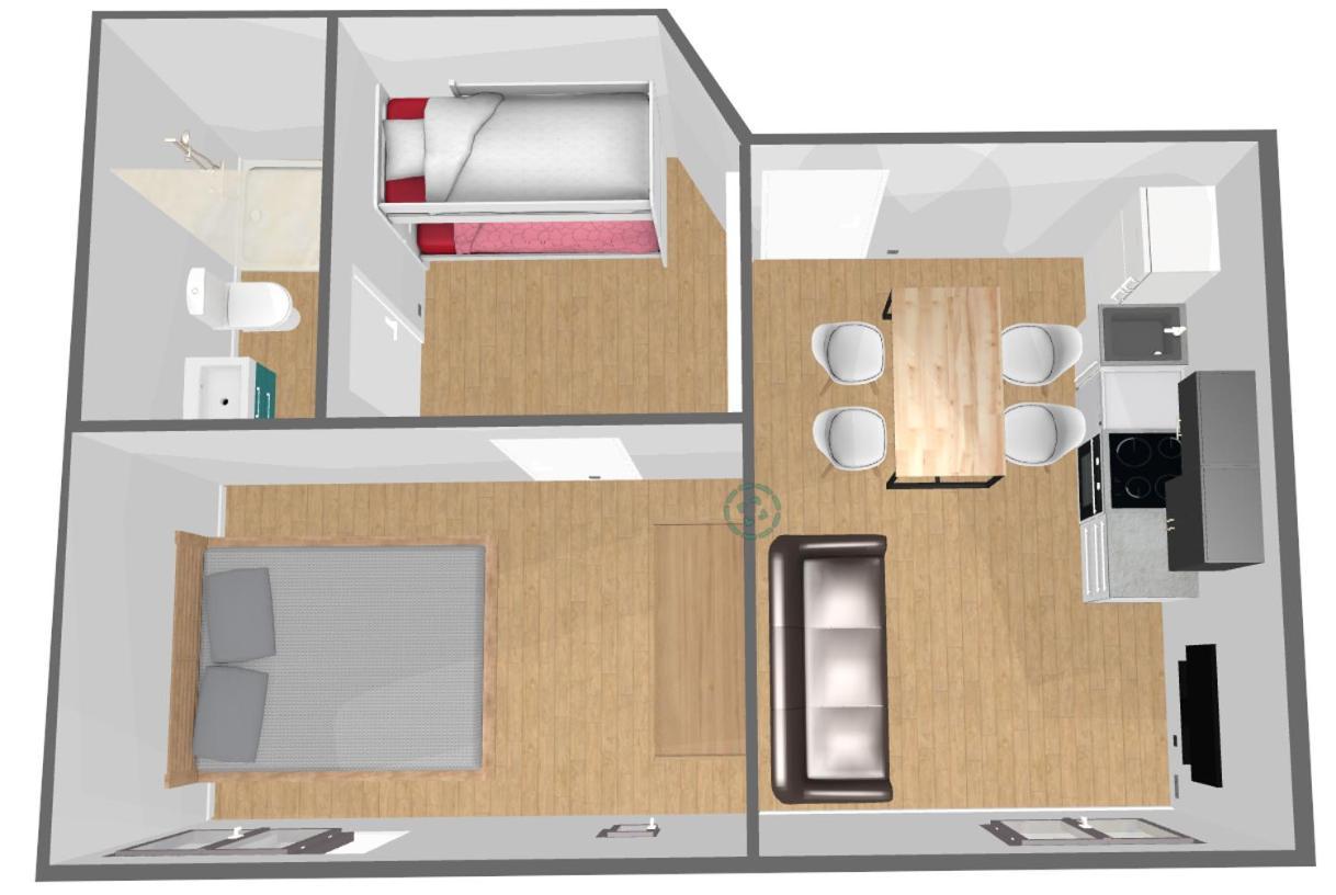Villa Jean Julien - Le Guery - Appartement T2Bis - 2 Chambres - 4 Personnes เลอมงต์-ดอร์ ภายนอก รูปภาพ